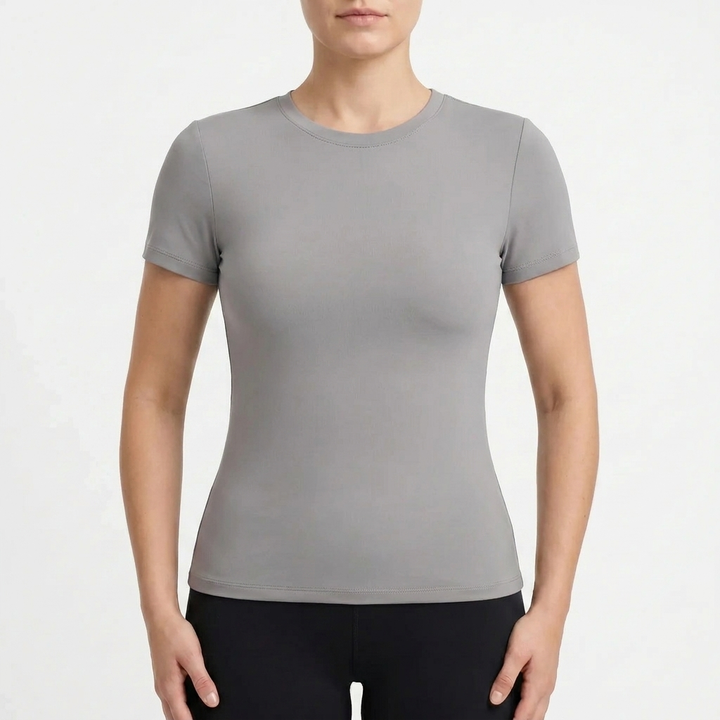NovaribWomen's Fitted Short Sleeve Top