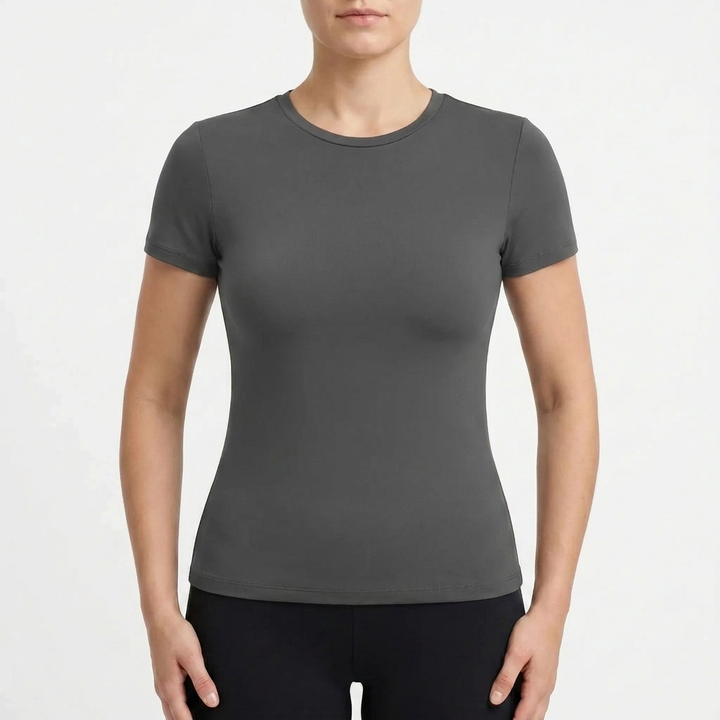 NovaribWomen's Fitted Short Sleeve Top
