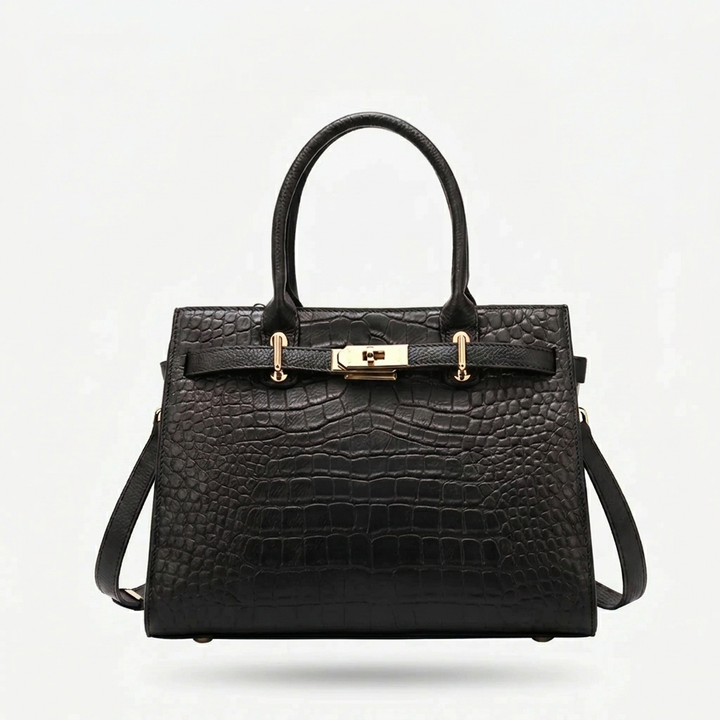 Structured Top Handle Handbag