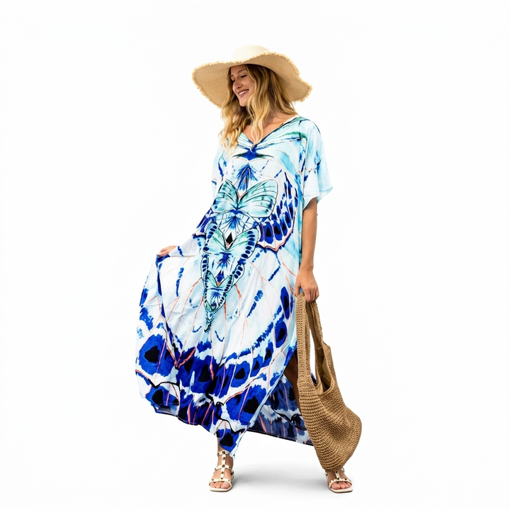 Flowy Casual Caftan Dress
