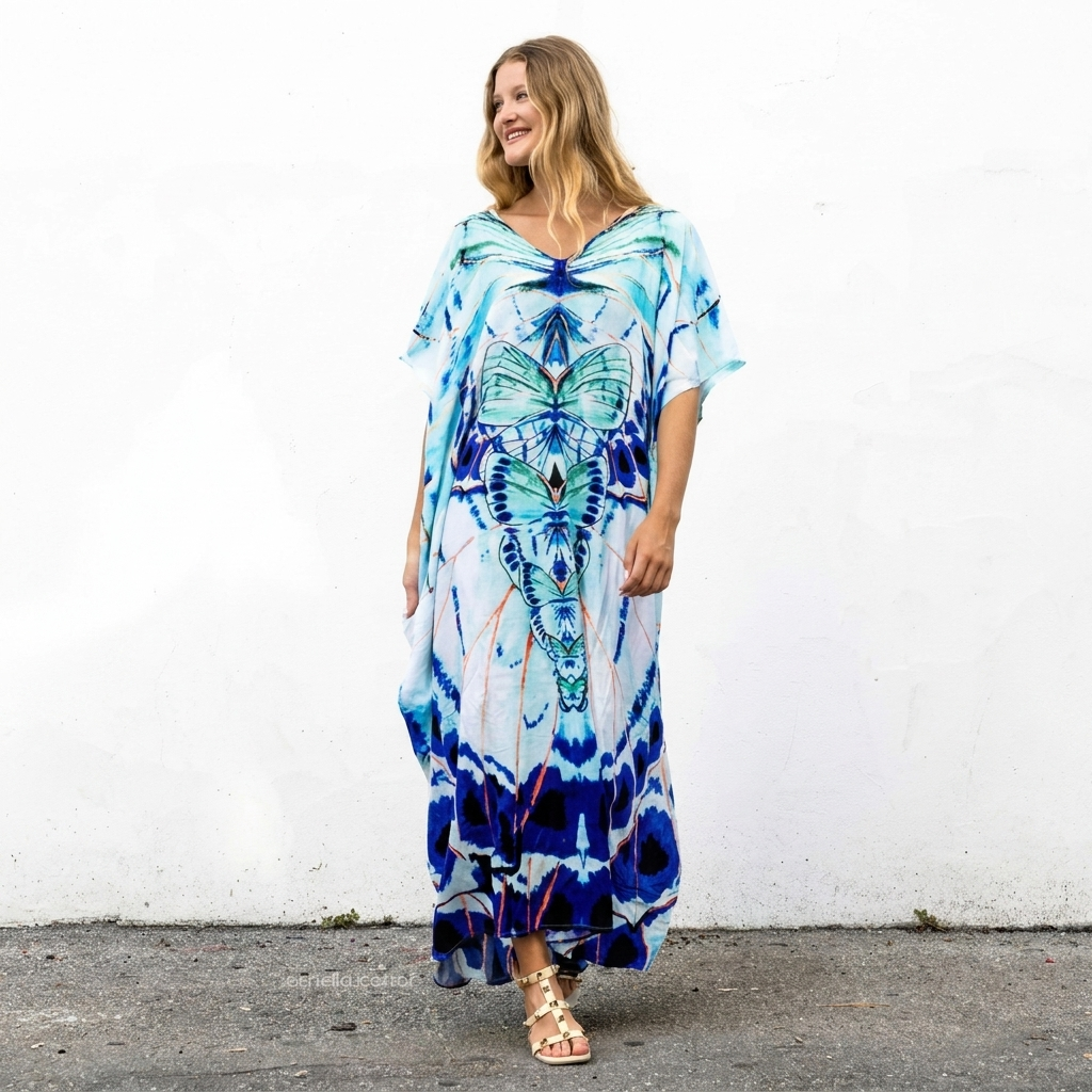 Flowy Casual Caftan Dress