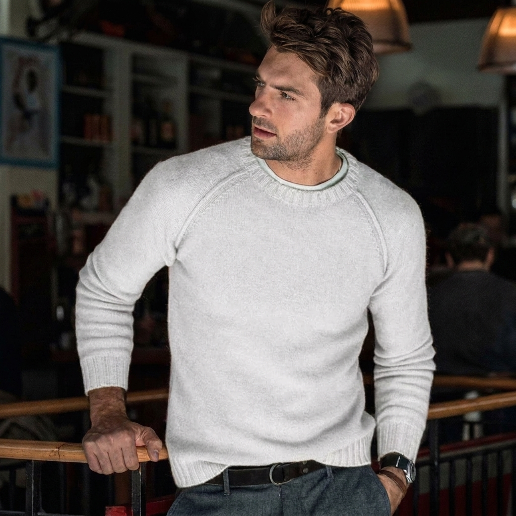 Men’s Everyday Knit Crew Neck Sweater