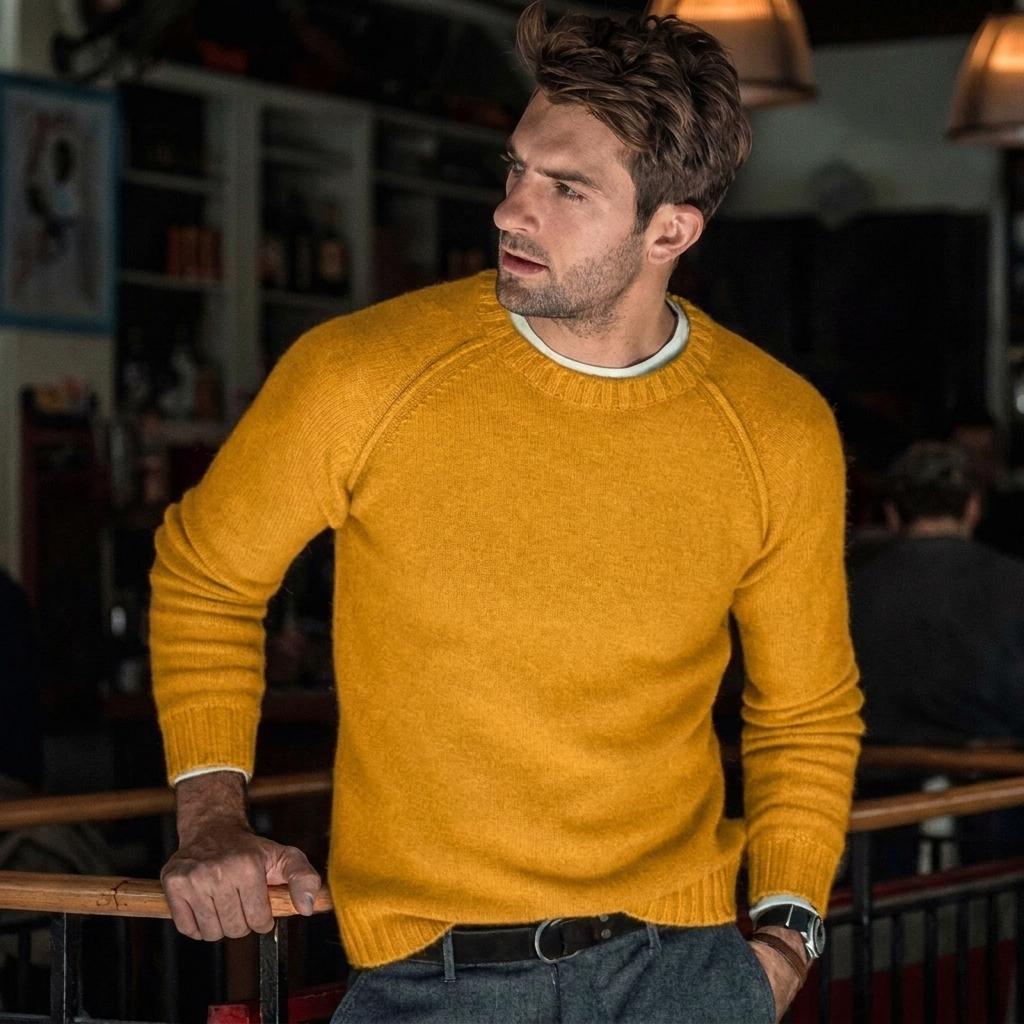 Men’s Everyday Knit Crew Neck Sweater