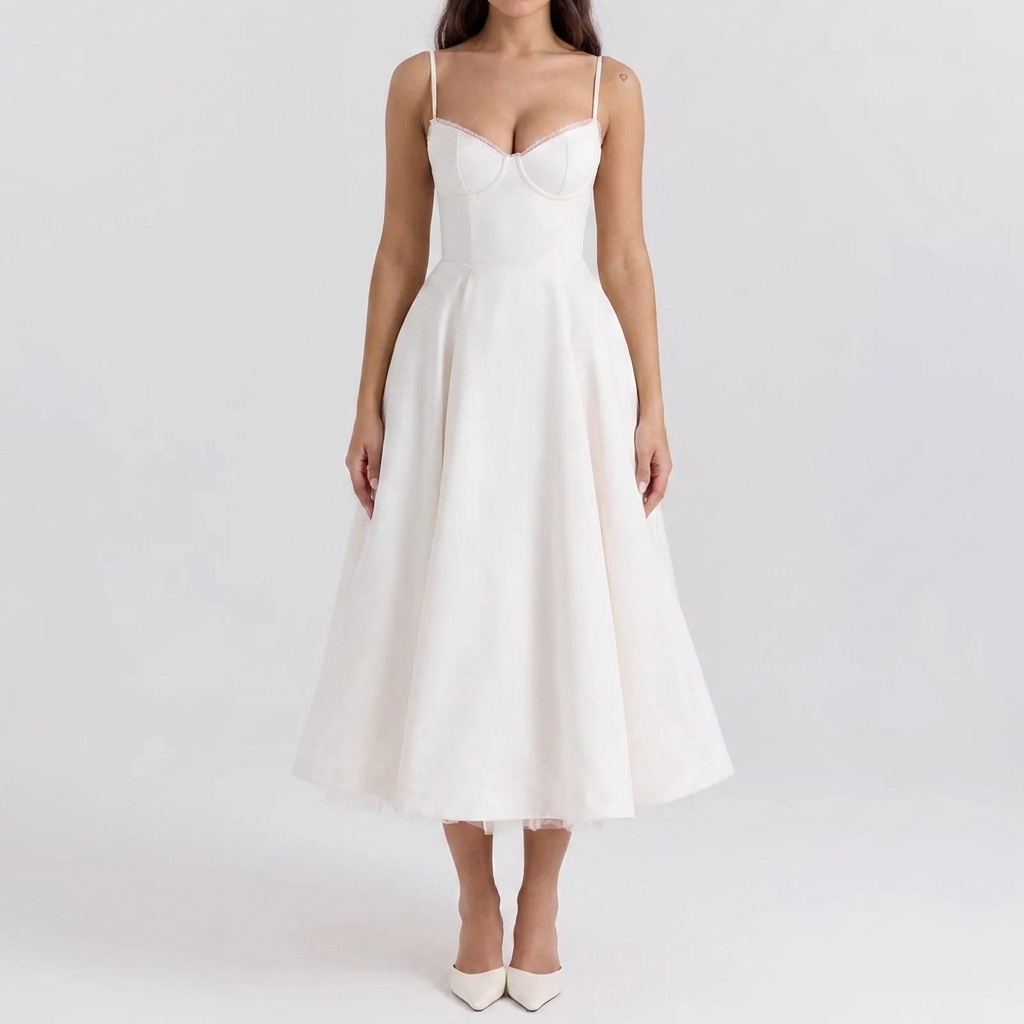 Corset Midi Dress
