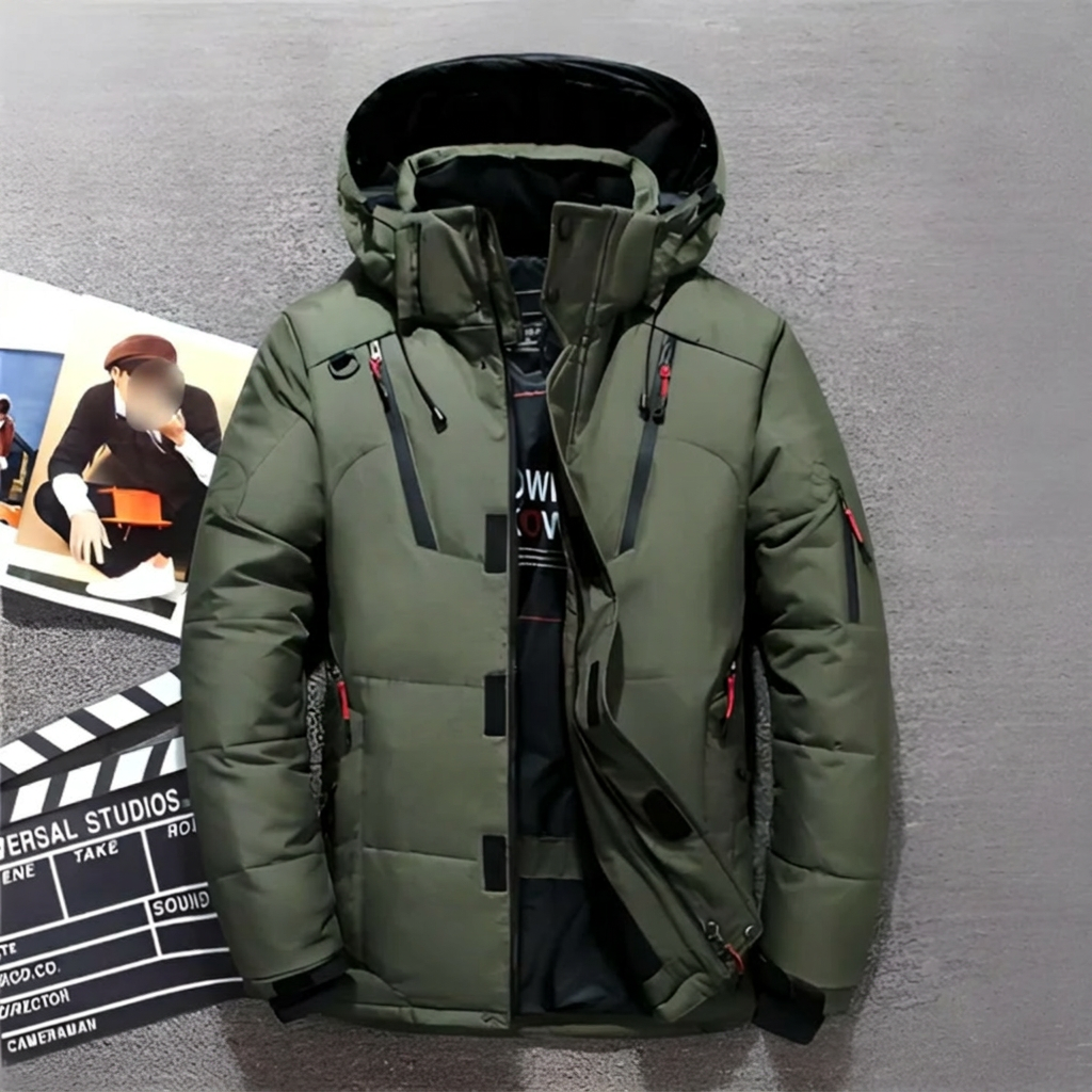 FrostVault Hooded Puffer