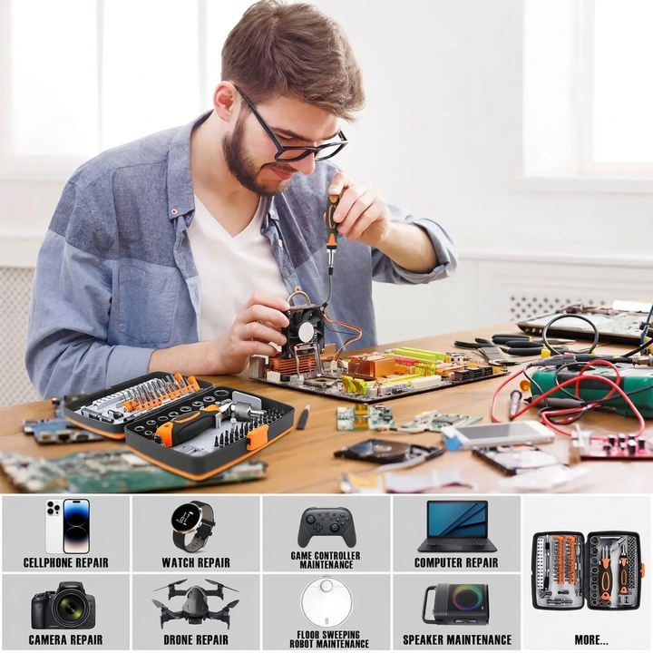68-in-1 Ratchet Tool Kit