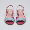 Elegant Women’s Flat Sandals – Cushioned Comfort and Low Heel