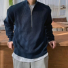Men's Ribbed Half-Zip Sweater