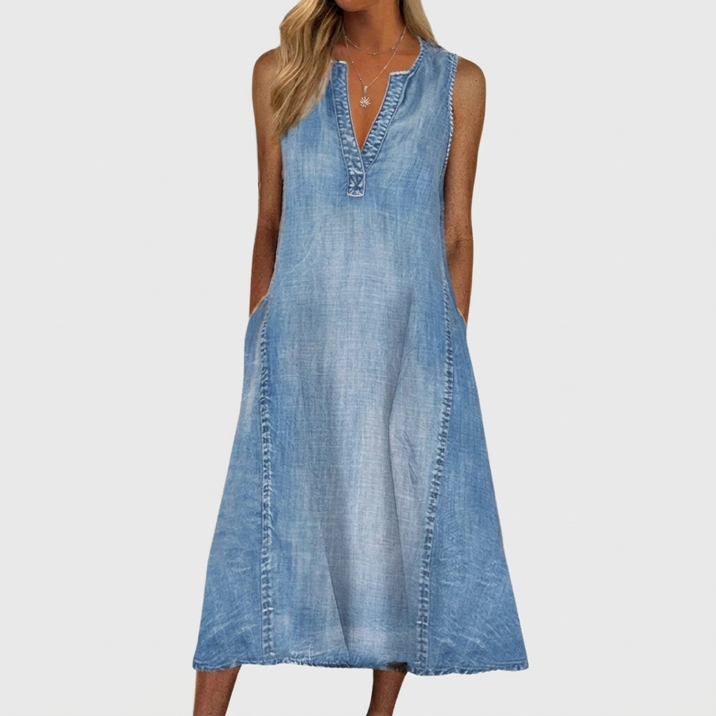 Casual Denim Dress