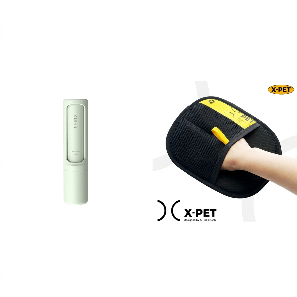 Portable Self-Cleaning Pet Fur Remover Tool