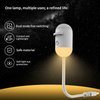 USB Rechargeable Bedside Night Light with Soft LED Glow for Bedroom Comfort