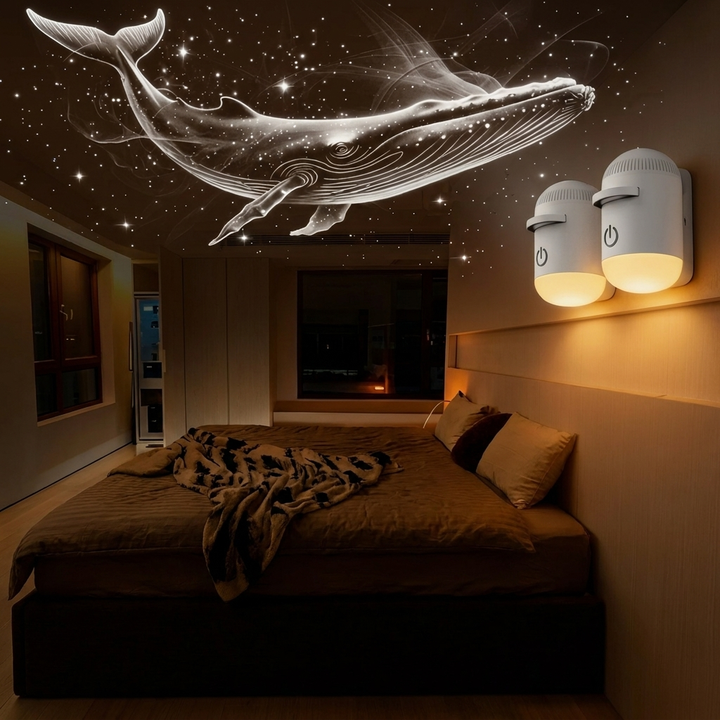 USB Rechargeable Bedside Night Light with Soft LED Glow for Bedroom Comfort
