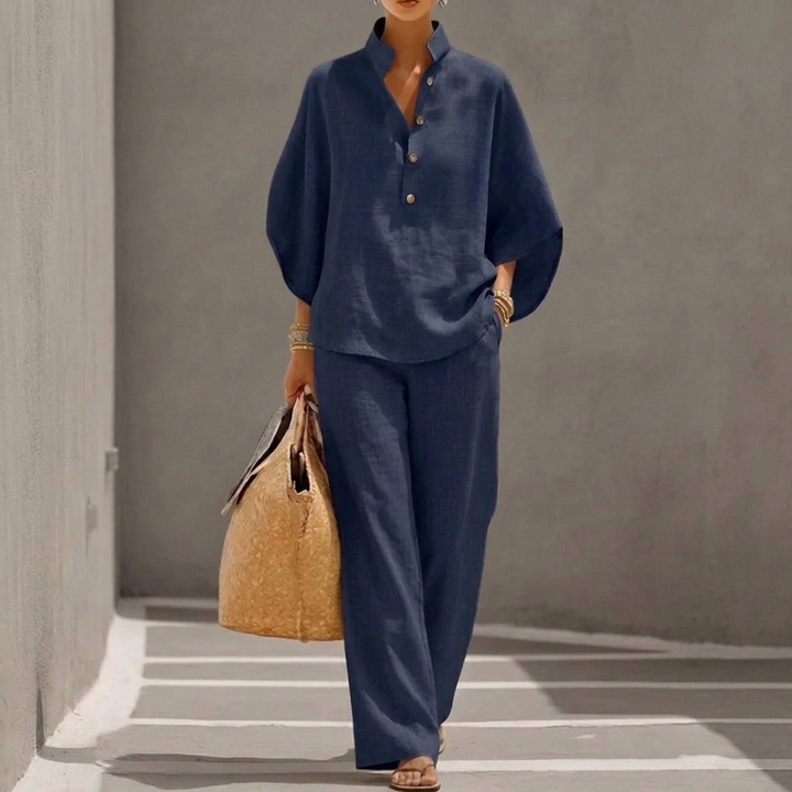 Women’s Casual Short Sleeve Two Piece Set
