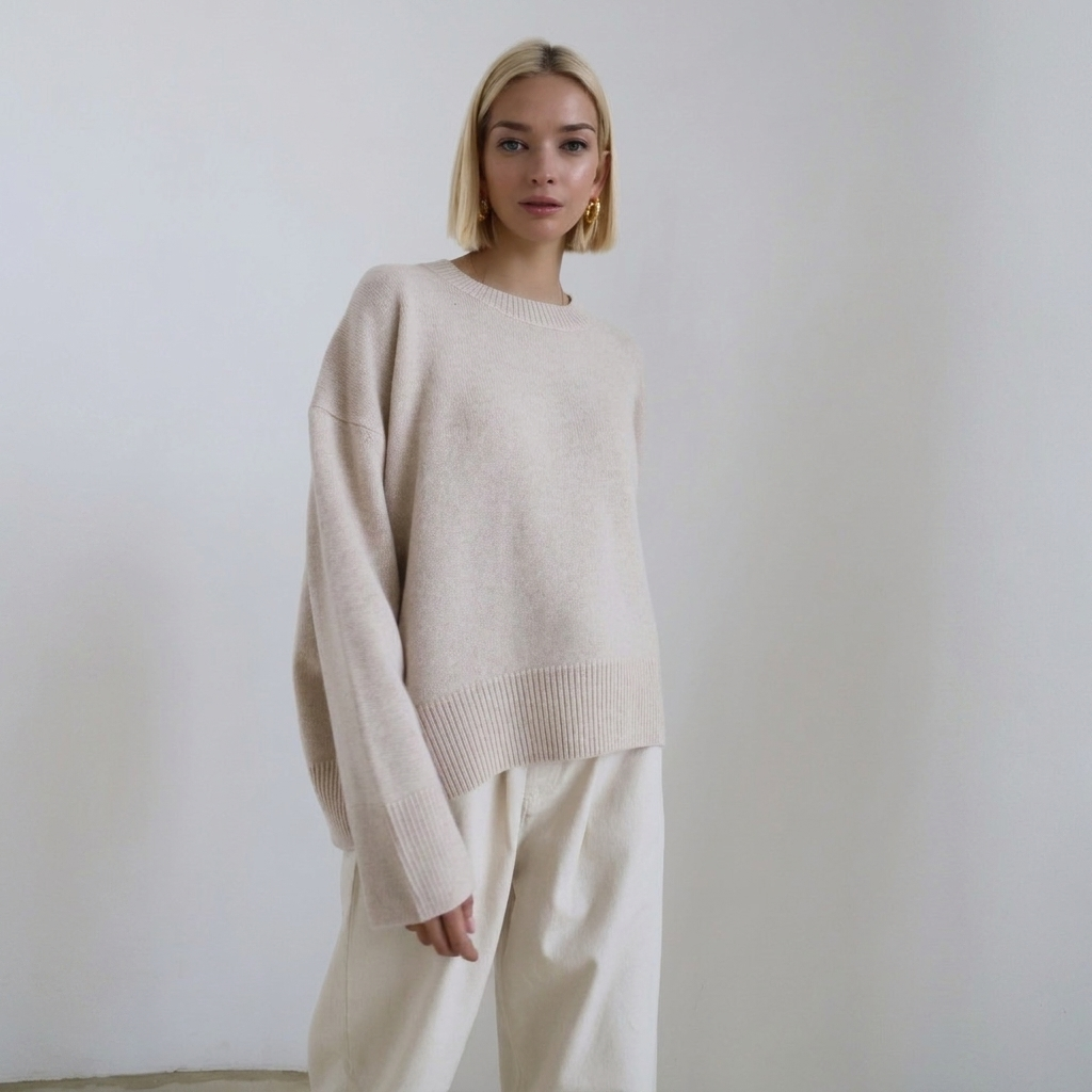 Women’s Knitted Pullover Sweater