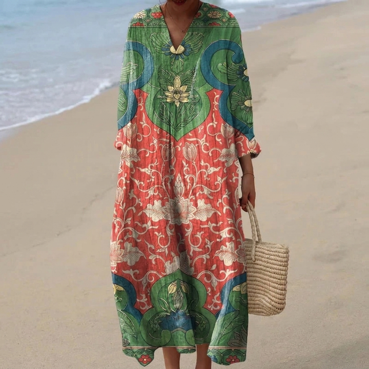 Women’s Elegant Chic Loose Mid-Length Dress