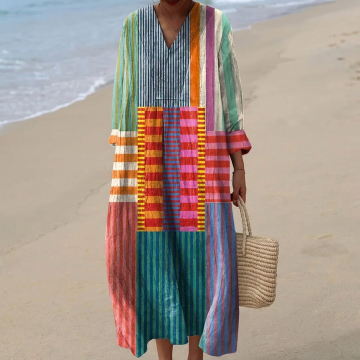 Women’s Elegant Chic Loose Mid-Length Dress