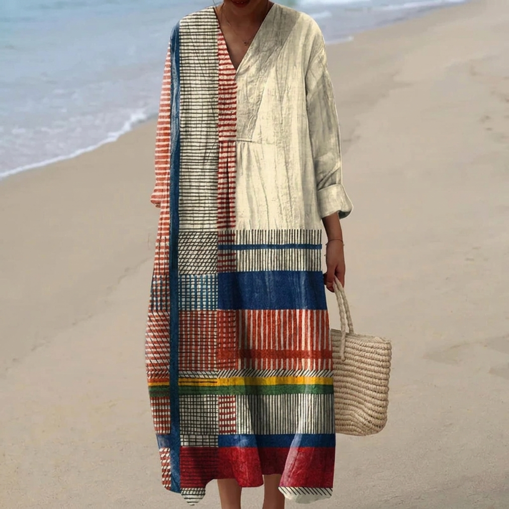 Women’s Elegant Chic Loose Mid-Length Dress