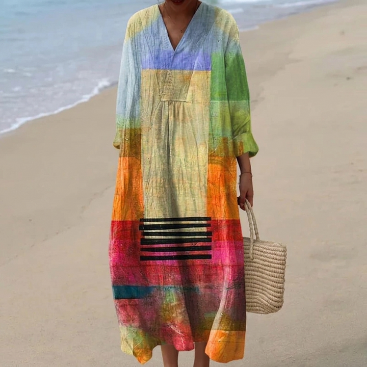 Women’s Elegant Chic Loose Mid-Length Dress