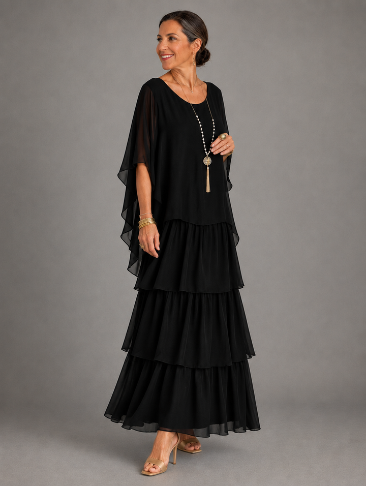 Elegant, flowing maxi dress