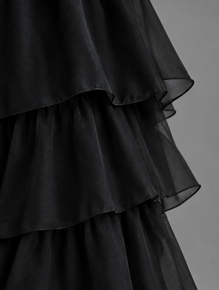 Elegant, flowing maxi dress