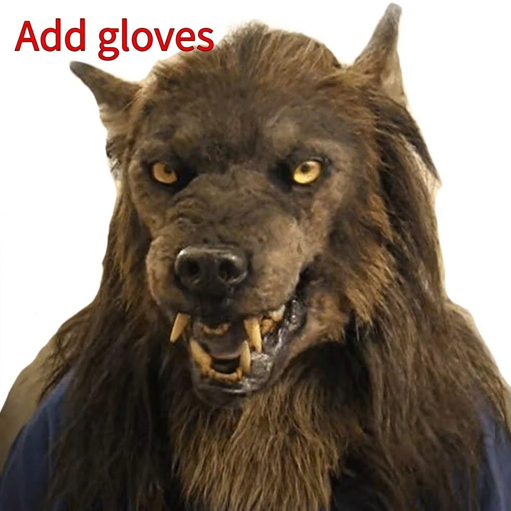 Wolf Head Mask