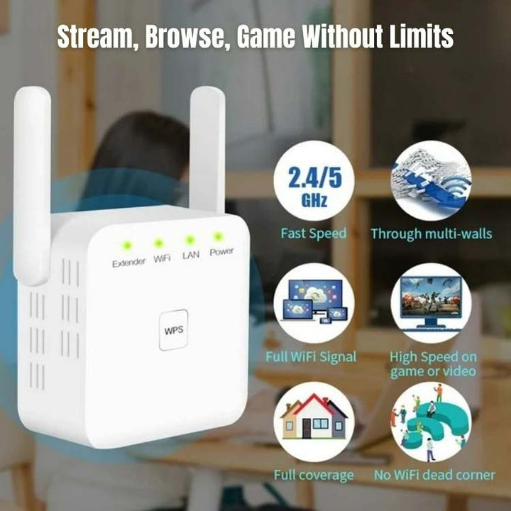 High-Speed 5G WiFi Booster