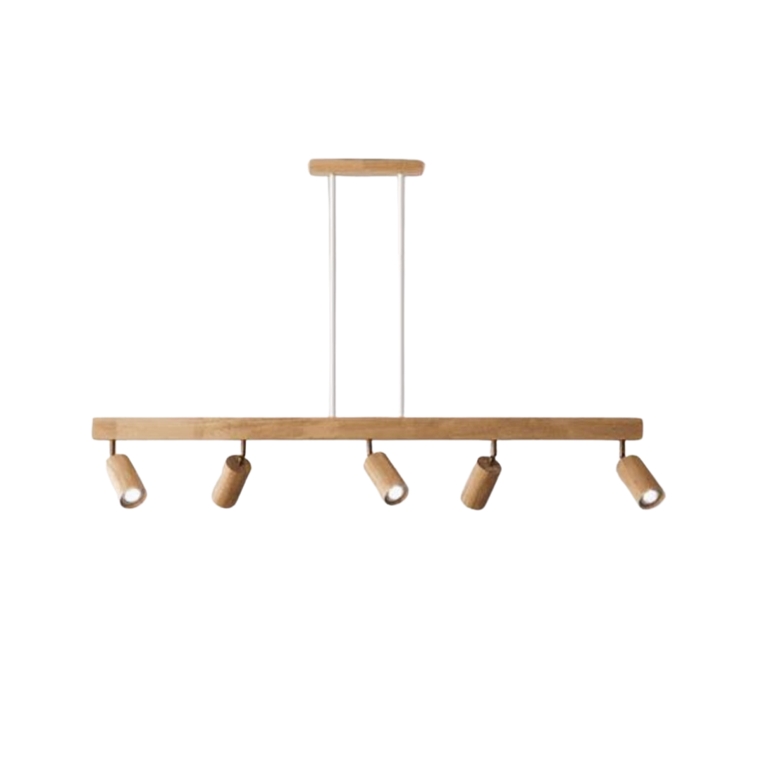 Adjustable Wooden Ceiling Spotlight – EcoLux