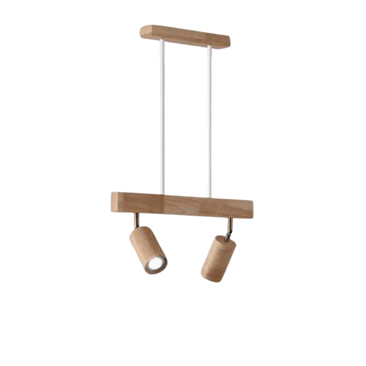 Adjustable Wooden Ceiling Spotlight – EcoLux