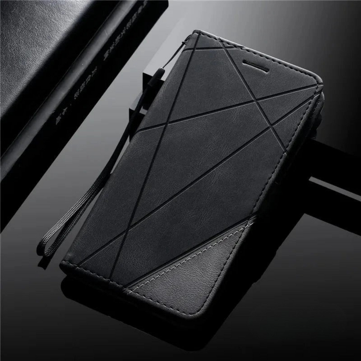 Foldable Leather Case for Smartphones