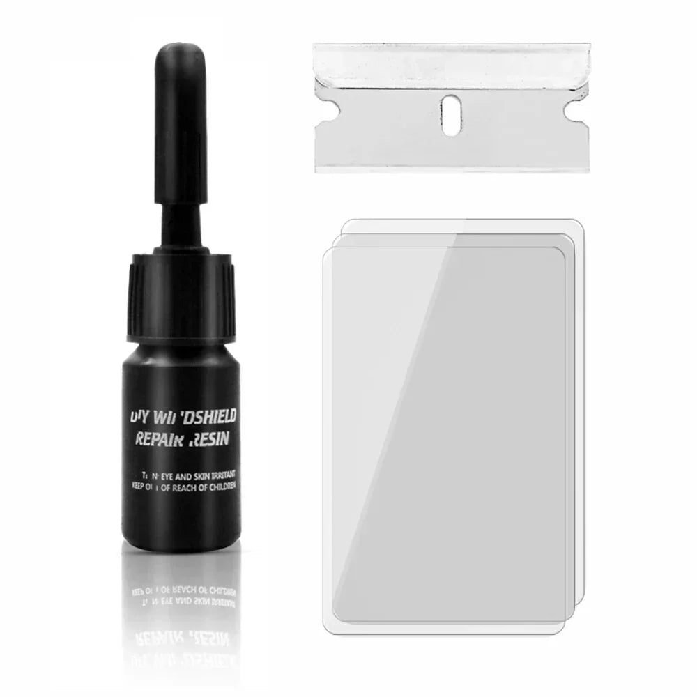 Complete Crack-Free Glass Repair Kit Solution for Damaged Glass