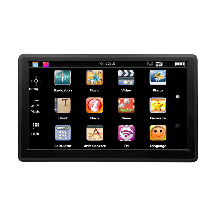 7" GPS Navigation System for Cars and Trucks with Real-Time Traffic