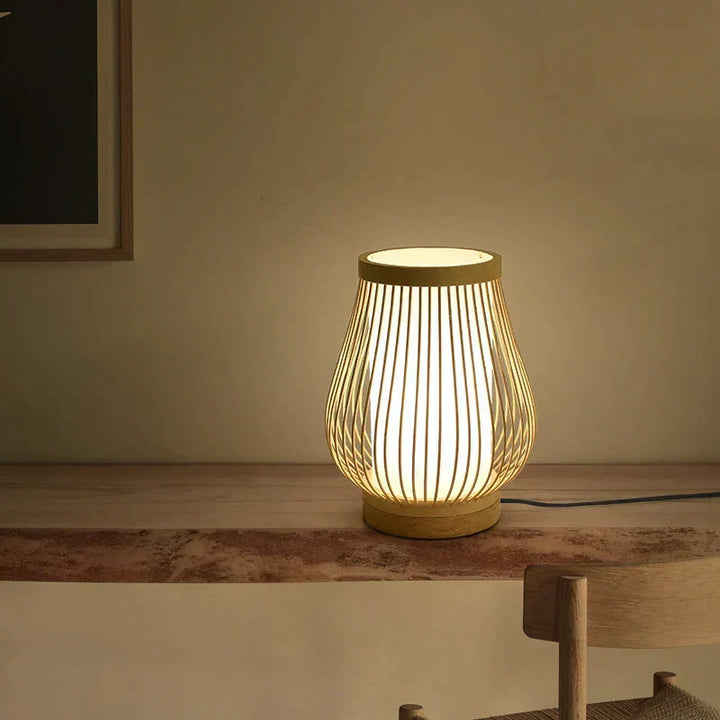 Japanese-Style Table Lamp – KiraLamp