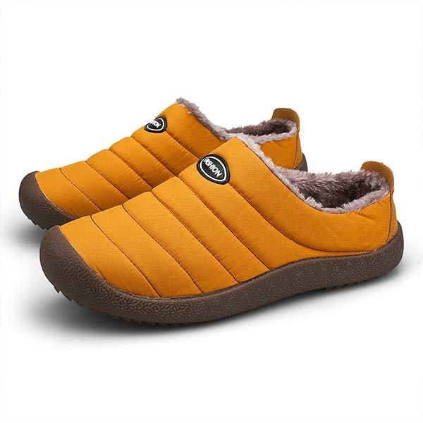 Warm Lined Men's Slippers - Lars