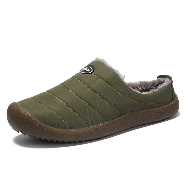 Warm Lined Men's Slippers - Lars