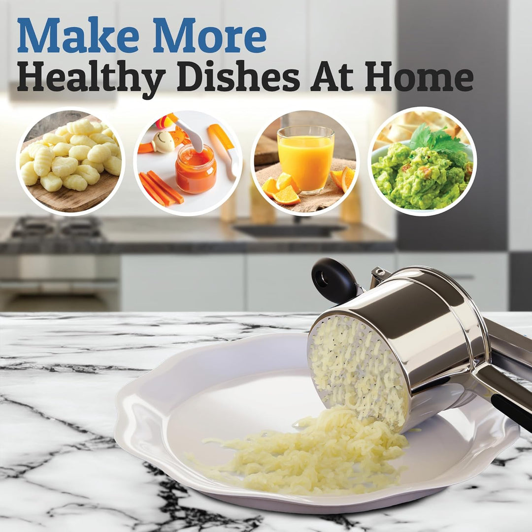 Perfect Mashed Potatoes: Heavy-Duty Stainless Steel Potato Masher