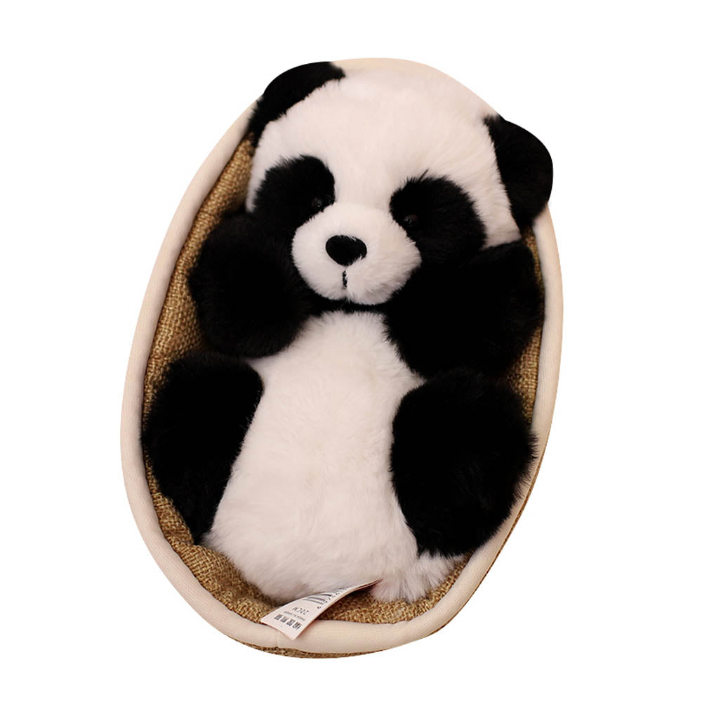 Plush Panda with Removable Basket – Soft Filling & Decorative – 20 cm