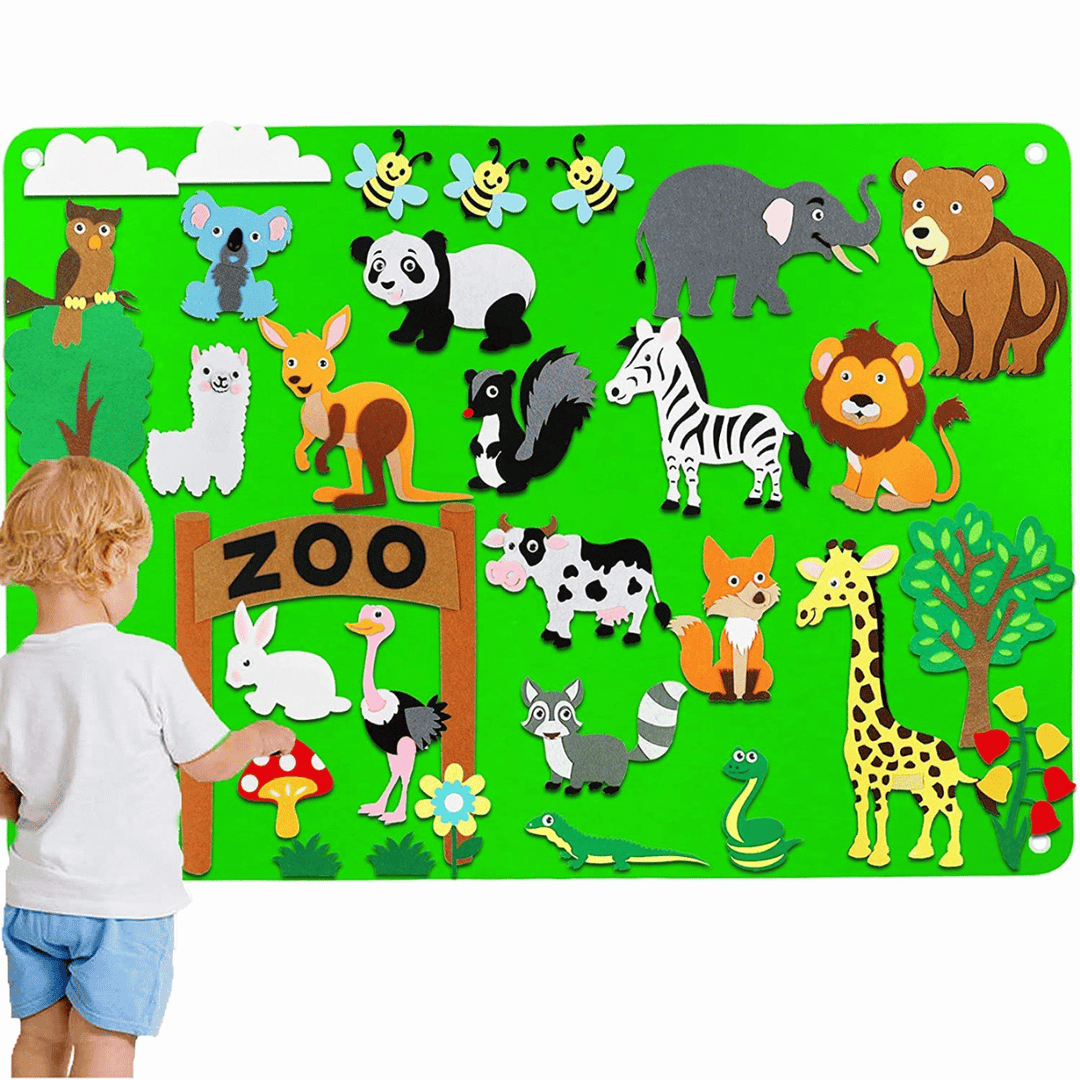 Felt Play Mat for Children - FeltAdventure
