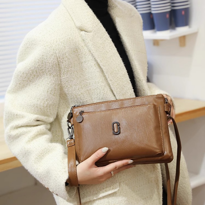 Small Leather Shoulder Bag for Women - High-Quality Finish