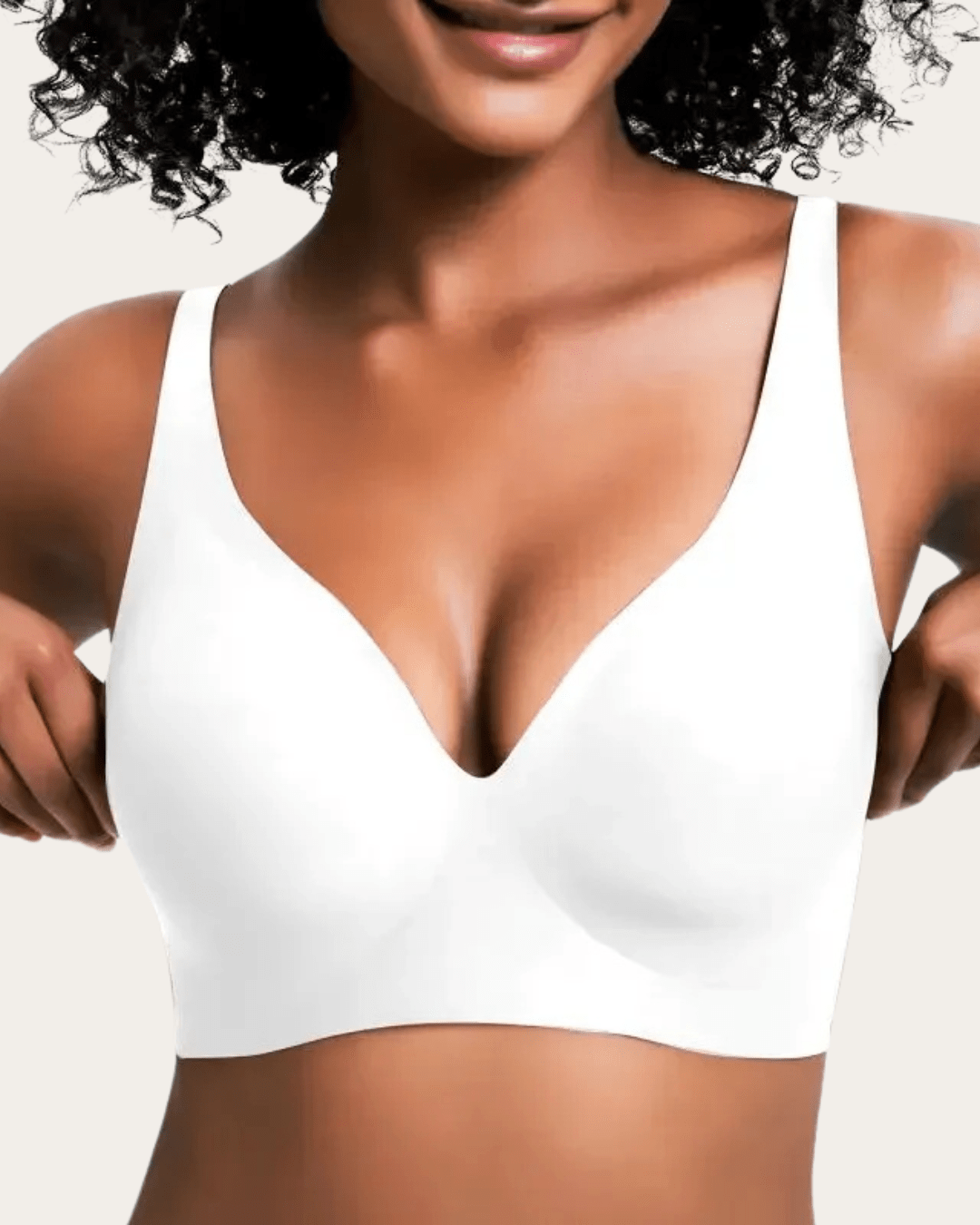 Wireless Comfort Bra with 3D Cups for Natural Support and All-Day Comfort