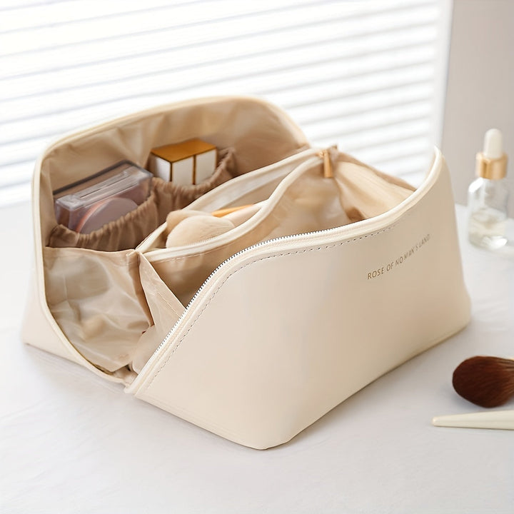 Zip Makeup Organiser – Luxury Cosmetic Bag for Travel