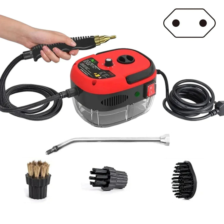 Cleenerz | Innovativer 2500W-Dampfreiniger für Haus und Auto