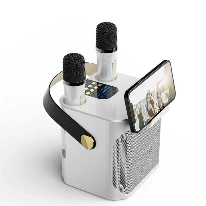 Powerful Portable Bluetooth Karaoke Speaker - 360° Surround