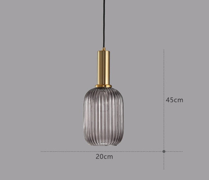 Retro Glass Pendant Lamp – ColorVibe