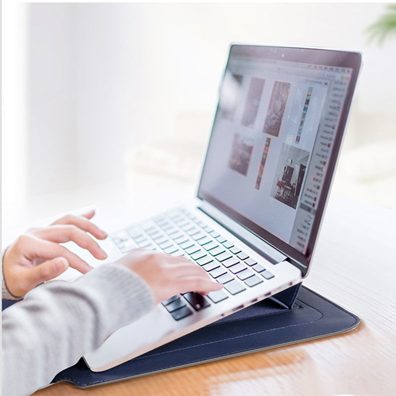 Laptoptasche & Laptopständer 2 in 1 | Laptophülle & Ständer | Ständer-Tasche