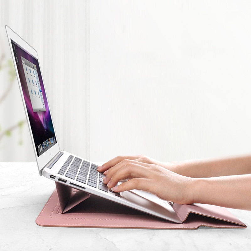 Laptoptasche & Laptopständer 2 in 1 | Laptophülle & Ständer | Ständer-Tasche