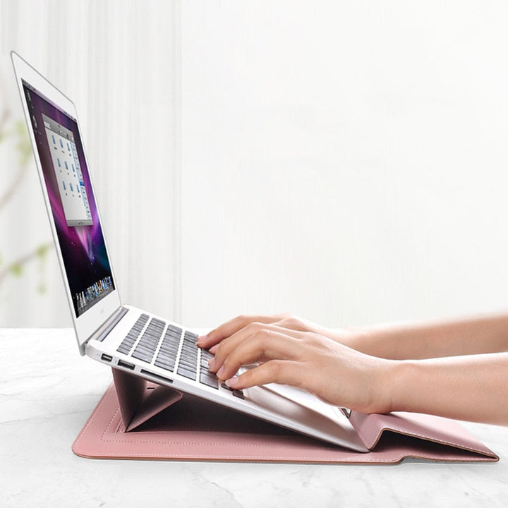 Laptoptasche & Laptopständer 2 in 1 | Laptophülle & Ständer | Ständer-Tasche