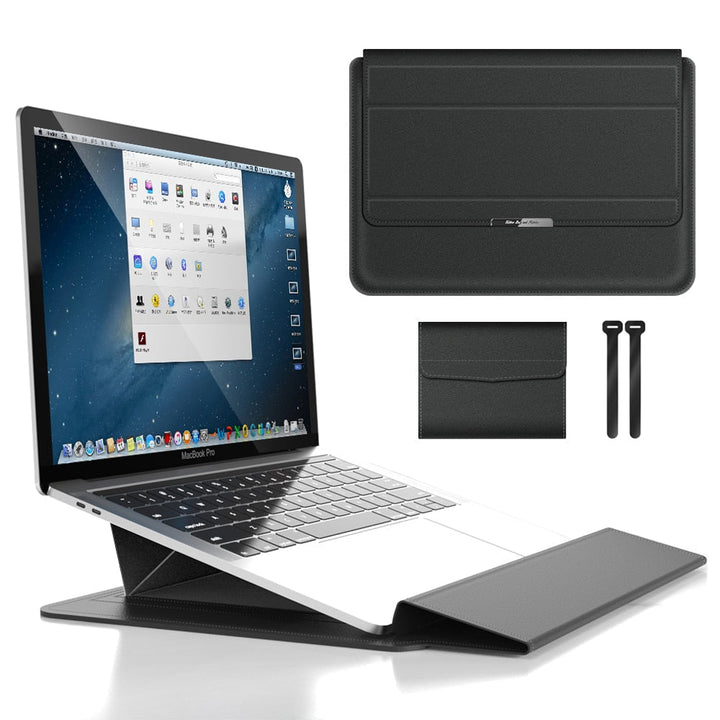 Laptoptasche & Laptopständer 2 in 1 | Laptophülle & Ständer | Ständer-Tasche