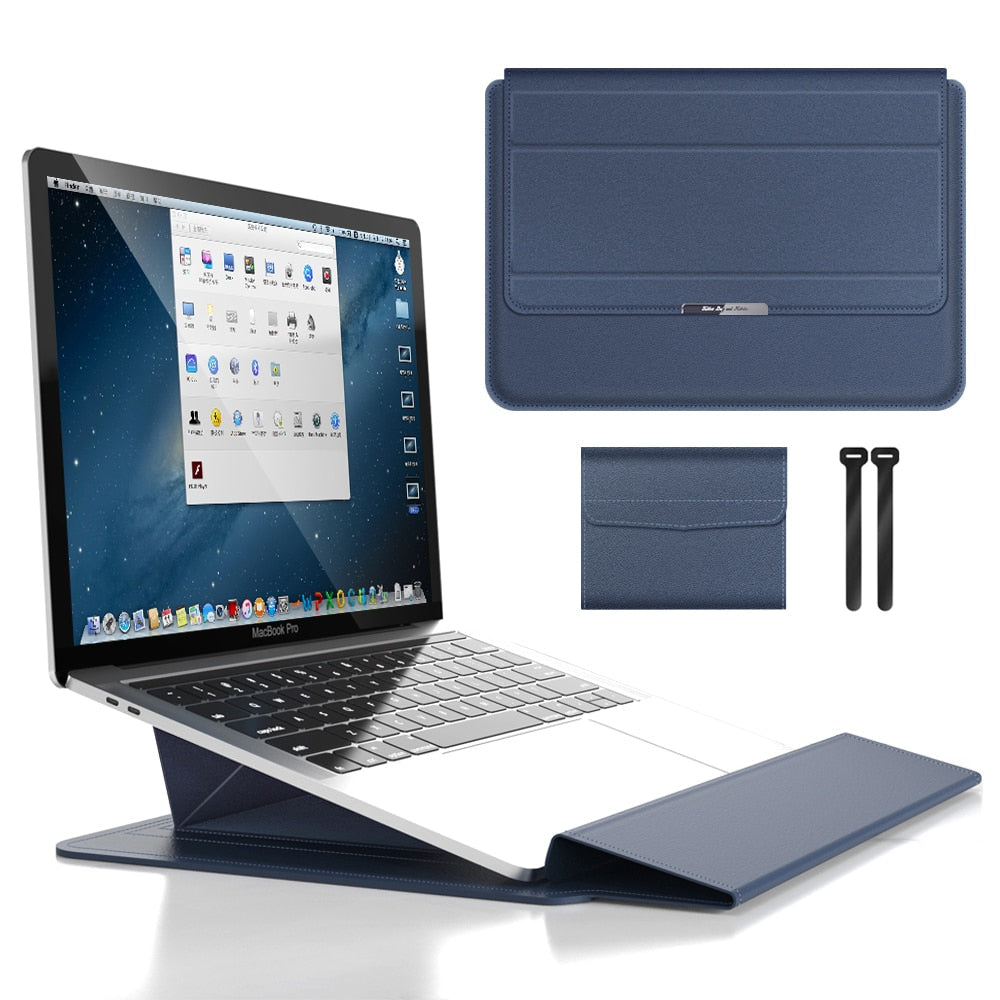 Laptoptasche & Laptopständer 2 in 1 | Laptophülle & Ständer | Ständer-Tasche
