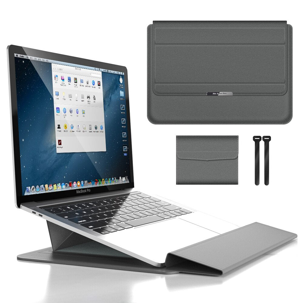 Laptoptasche & Laptopständer 2 in 1 | Laptophülle & Ständer | Ständer-Tasche