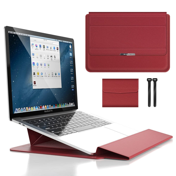 Laptoptasche & Laptopständer 2 in 1 | Laptophülle & Ständer | Ständer-Tasche